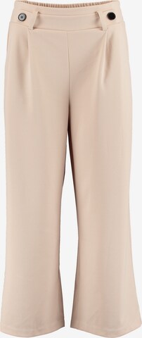 Hailys Wide leg Broek 'Ar44iane' in Beige: voorkant