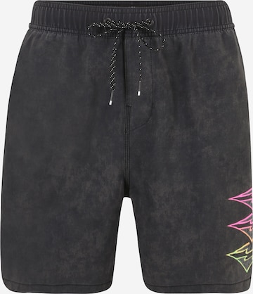 BILLABONG Swimming Trunks 'RIOT LAYBACK' in Black: front