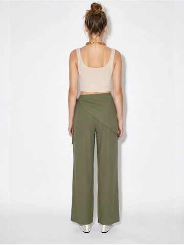Loosefit Pantalon Bianco Lucci en vert