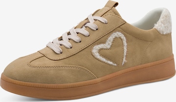 Sneaker bassa di MARCO TOZZI by GUIDO MARIA KRETSCHMER in marrone: frontale