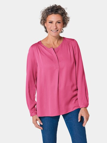 Goldner Blouse in Roze: voorkant