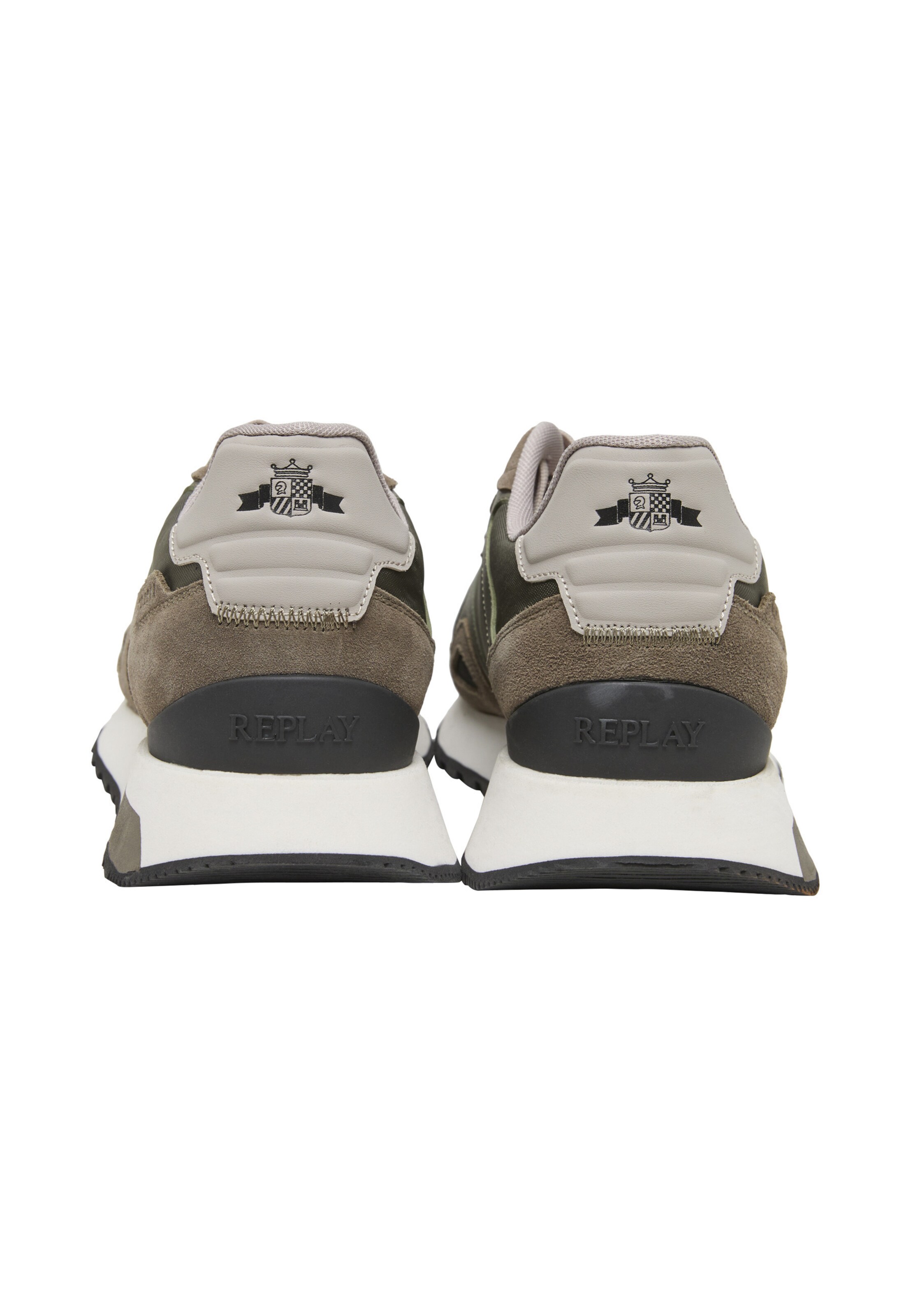 REPLAY Sneakers laag 'Bullet Union' in Groen