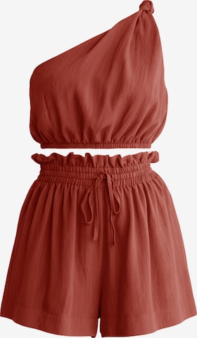 Imily Bela Kostim | rdeča barva: sprednja stran