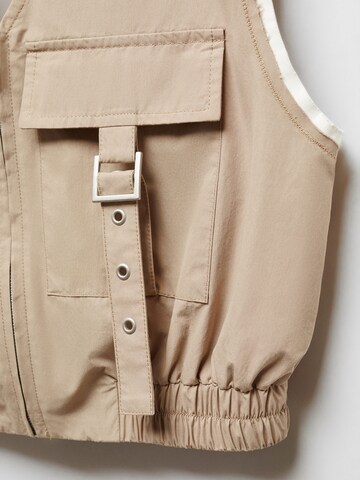 MANGO Bodywarmer in Beige