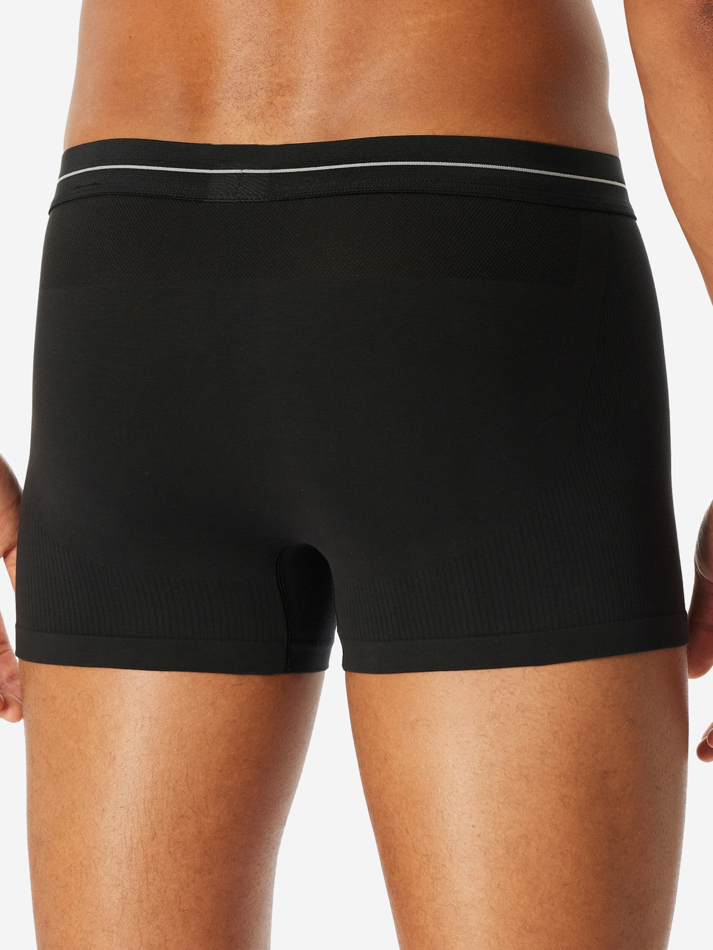 SCHIESSER Boxer shorts ' Cotton Flex ' in Black