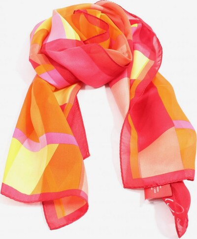 Oscar de la Renta Seidentuch in One Size in pastellgelb / hellorange / rot, Produktansicht
