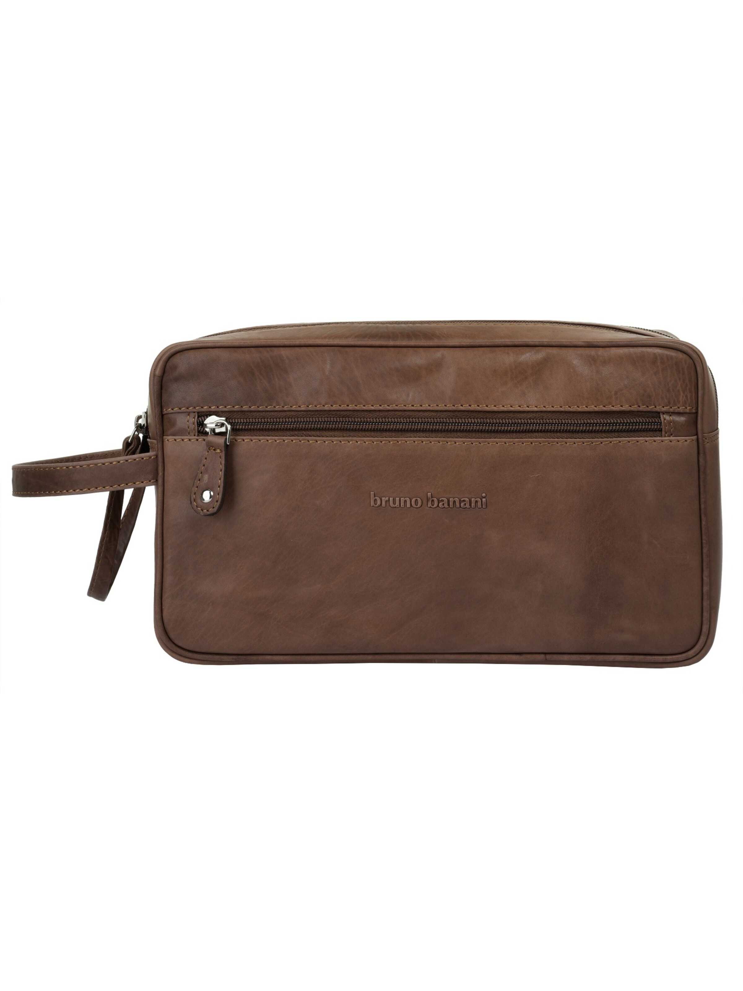 Trousses de toilette 'Bruno Banani Kulturtasche' Bruno Banani en marron : devant