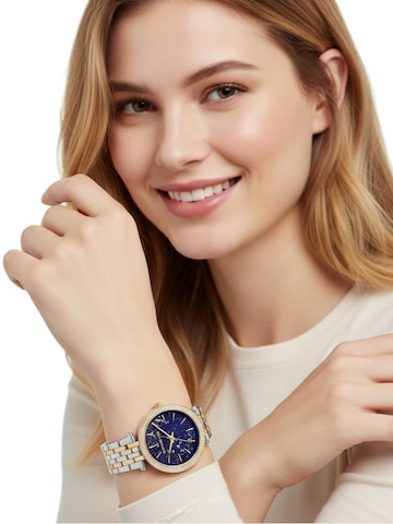 Montre à affichage analogique 'Darci' Michael Kors en or