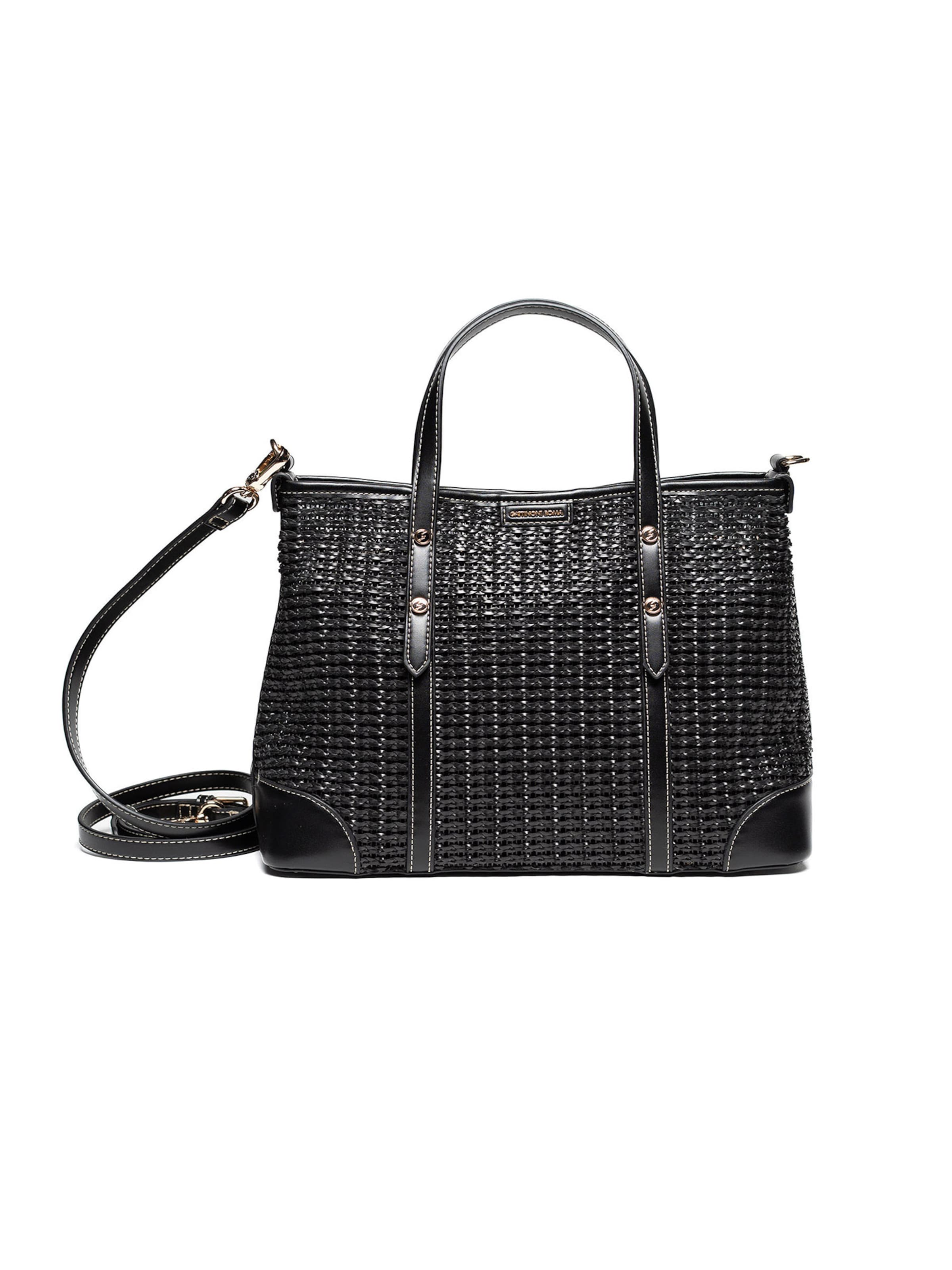 Shopper di Gattinoni in nero: frontale