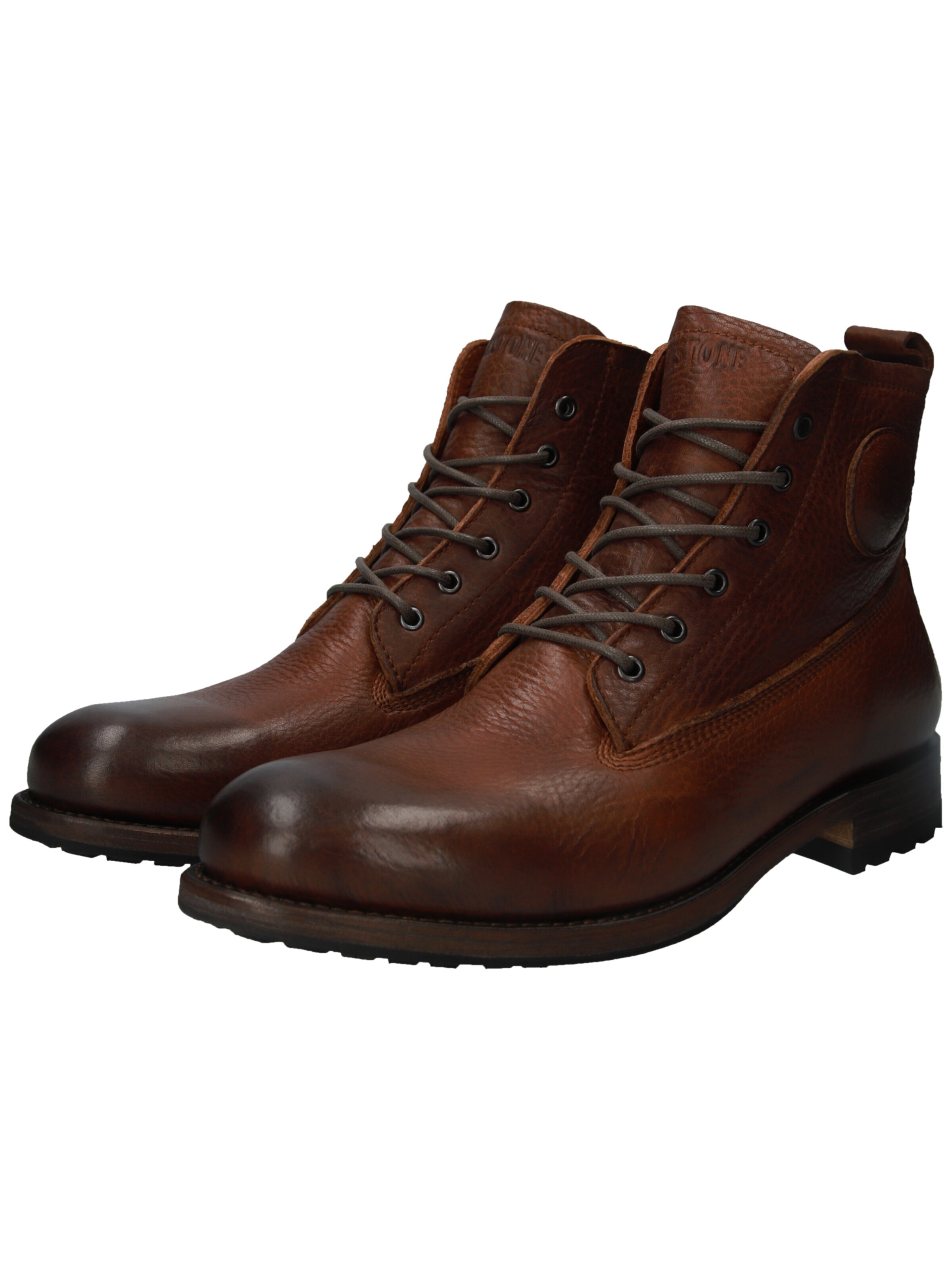 Boots stringati 'BRETT' di BLACKSTONE in marrone