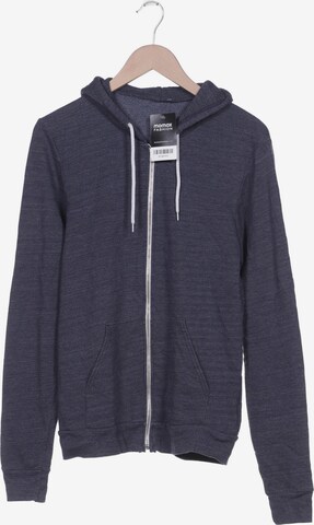 American Apparel Sweatshirt & Zip-Up Hoodie in M in Blue: front