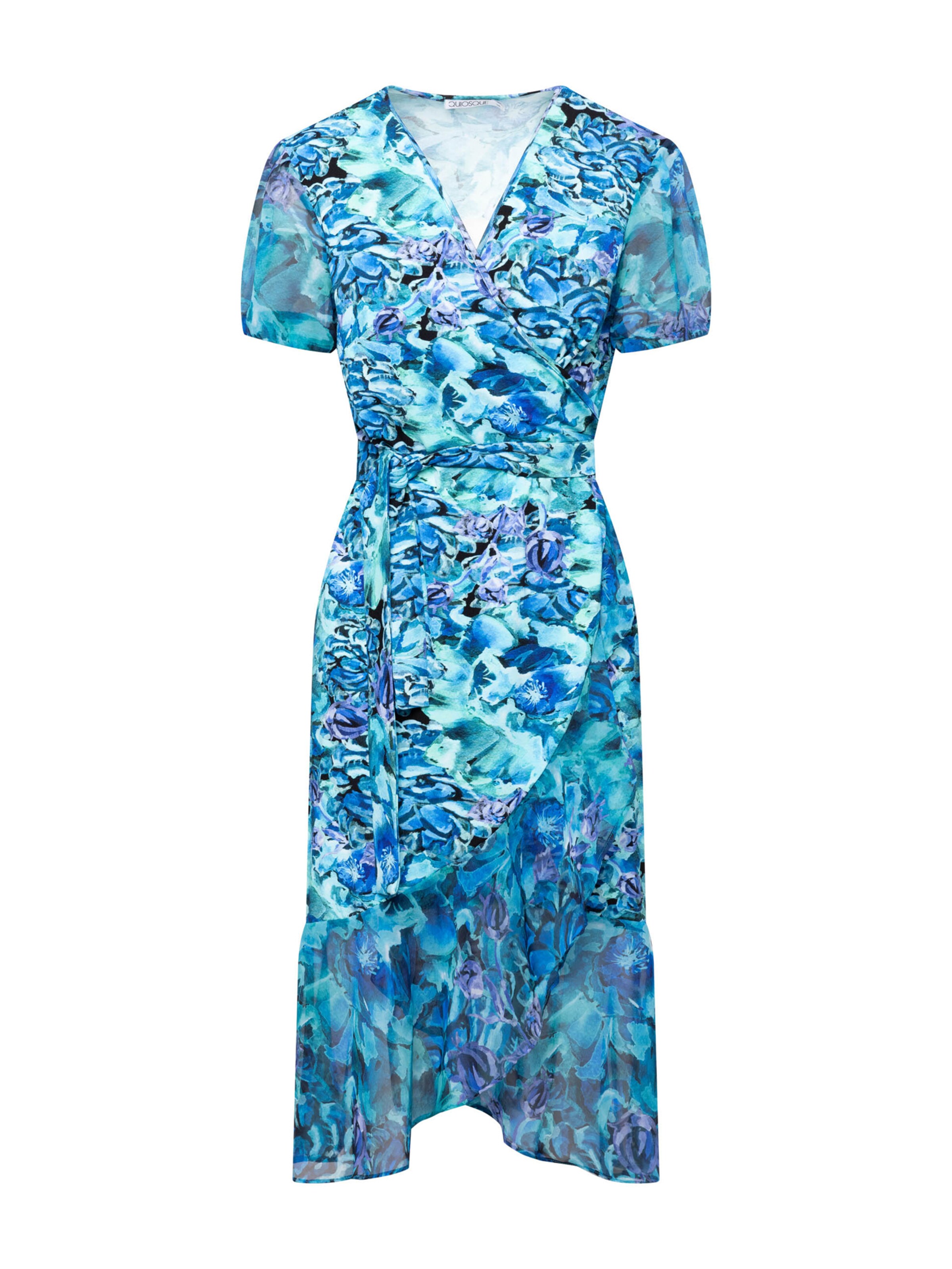 Quiosque Sukienka w kolorze niebieski: przód