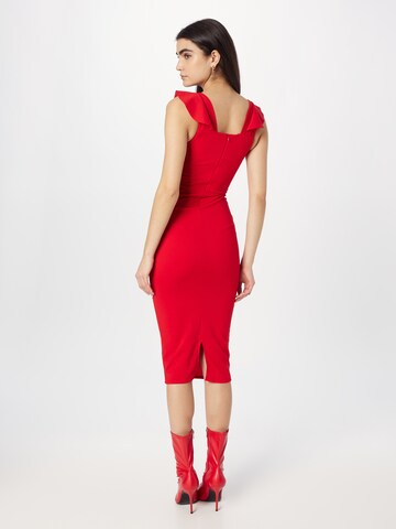 WAL G. Obleka 'BROOKE' | rdeča barva