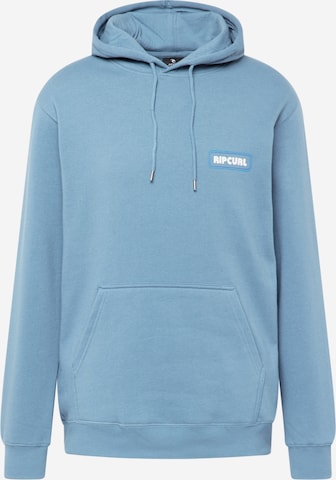 RIP CURL Athletic Sweatshirt 'SURF REVIVAL' in Blue: front