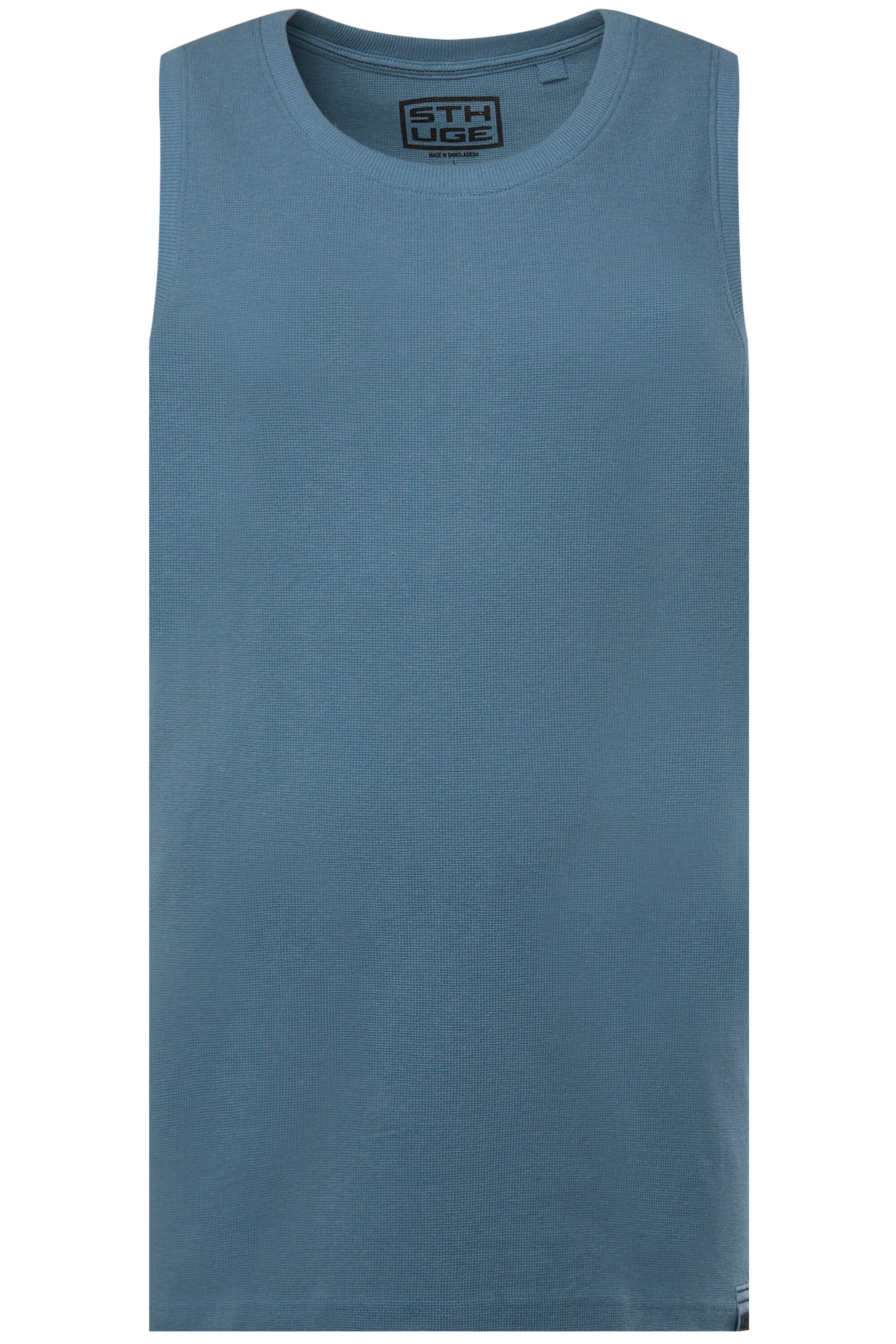 STHUGE Shirt in Blauw: voorkant