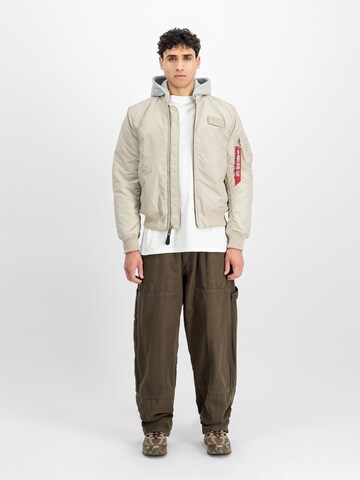 ALPHA INDUSTRIES Between-Season Jacket 'MA-1 TT' in Beige