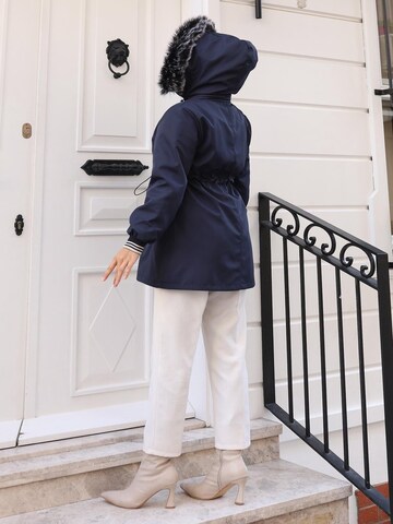 MODAMIHRAM Winterjas in Blauw