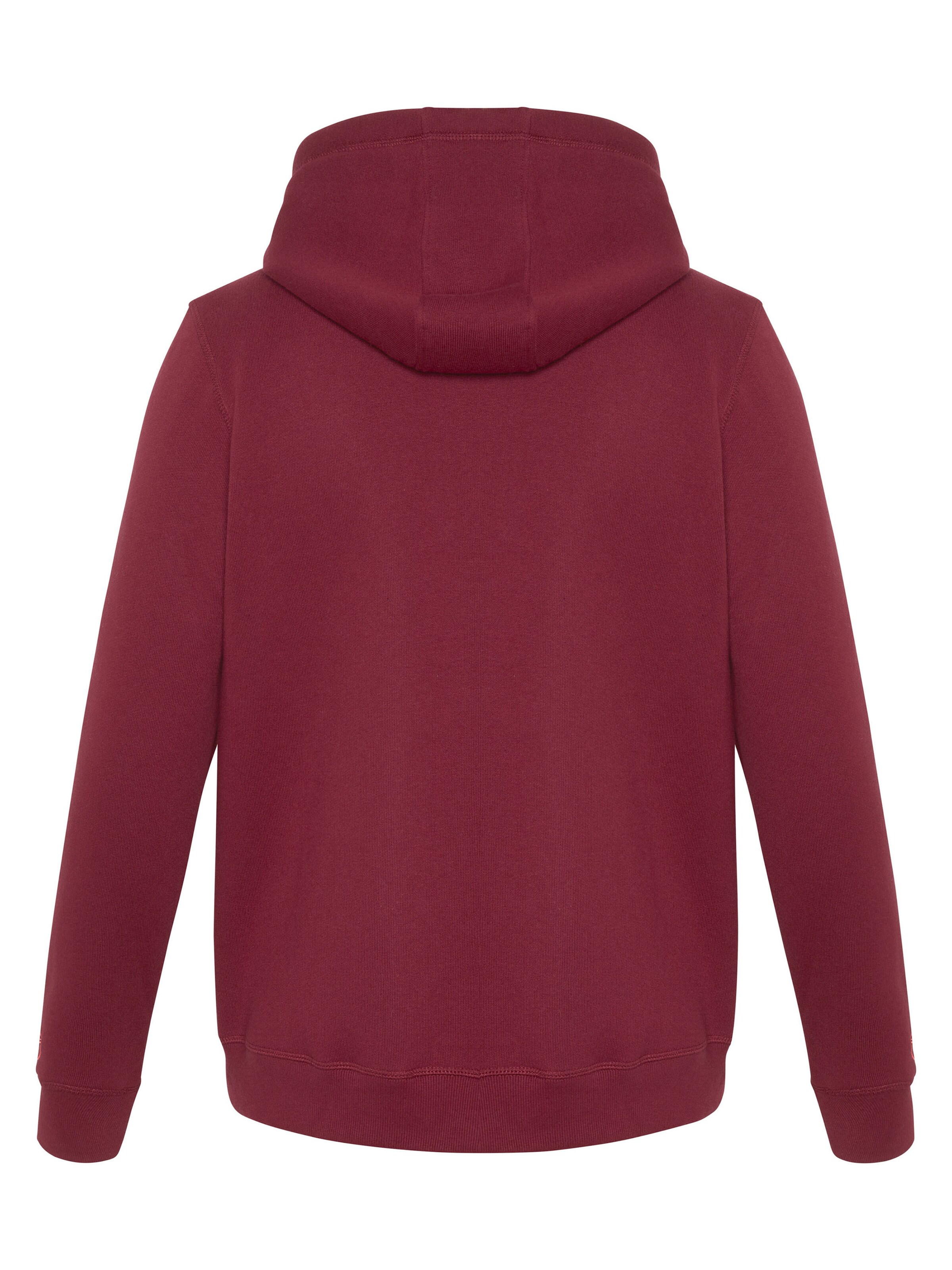 CHIEMSEE Zip-Up Hoodie in Red