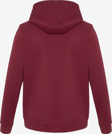 CHIEMSEE Zip-Up Hoodie in Red