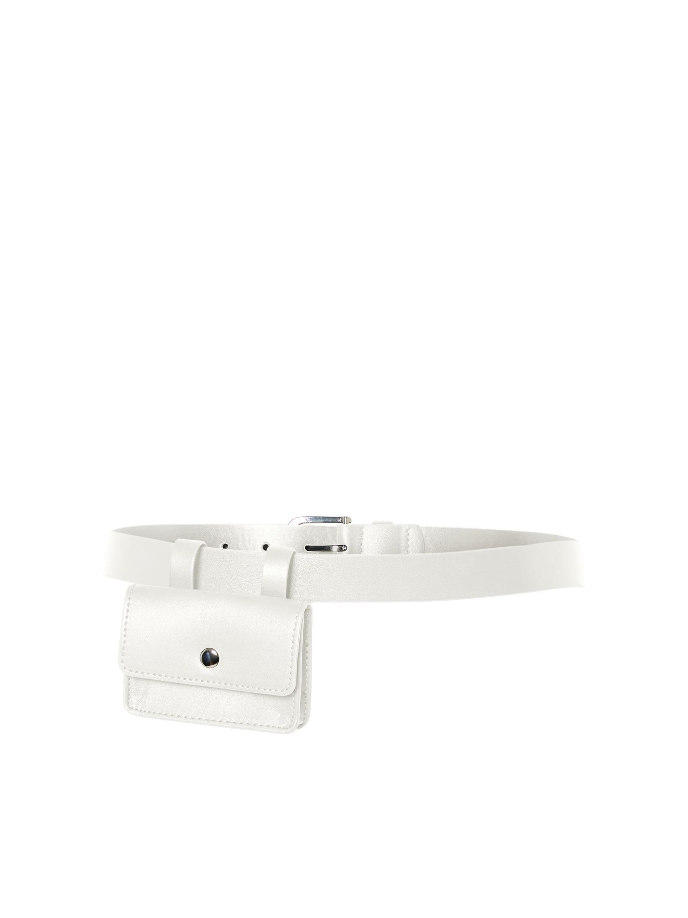 Ceinture 'PCFia' PIECES en blanc