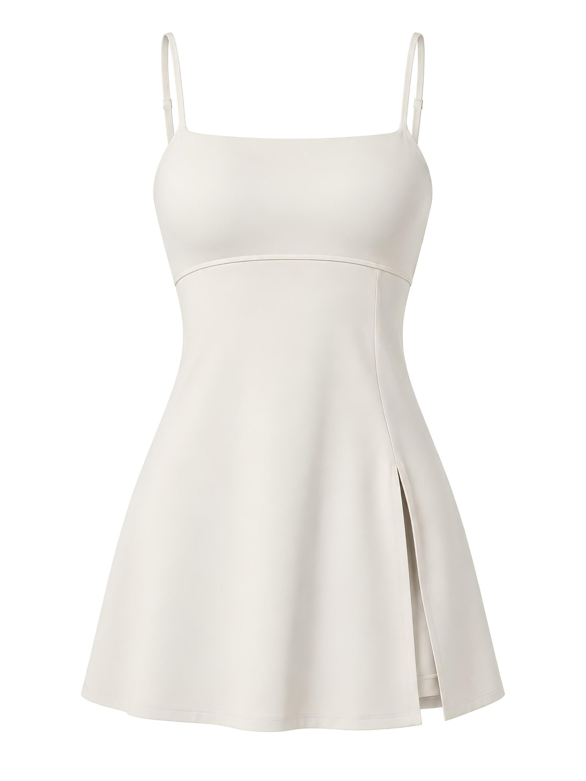 FemmeTone Sports Dress 'Belisa' in White: front