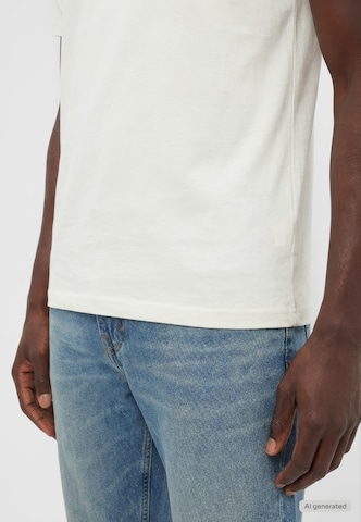 MUSTANG Shirt 'Austin ' in Weiß