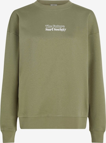 žalia O'NEILL Megztinis be užsegimo 'Future Surf Society': priekis