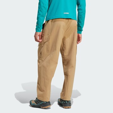 Loosefit Pantalon outdoor 'Xploric' ADIDAS TERREX en marron