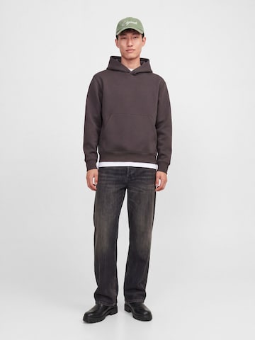 JACK & JONES Sweatshirt 'JCOLEGACY' in Brown