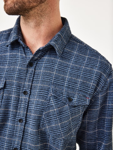 PADDOCKS Regular fit Button Up Shirt in Blue