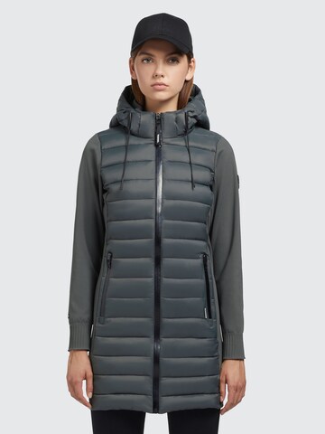 khujo Winter Jacket 'Mite' in Grey: front