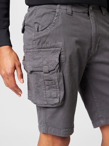 Regular Pantalon cargo ALPHA INDUSTRIES en gris