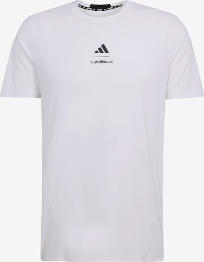 Sportiniai marškinėliai 'Les Mills' iš ADIDAS PERFORMANCE, spalva – juoda / balta, Prekių apžvalga