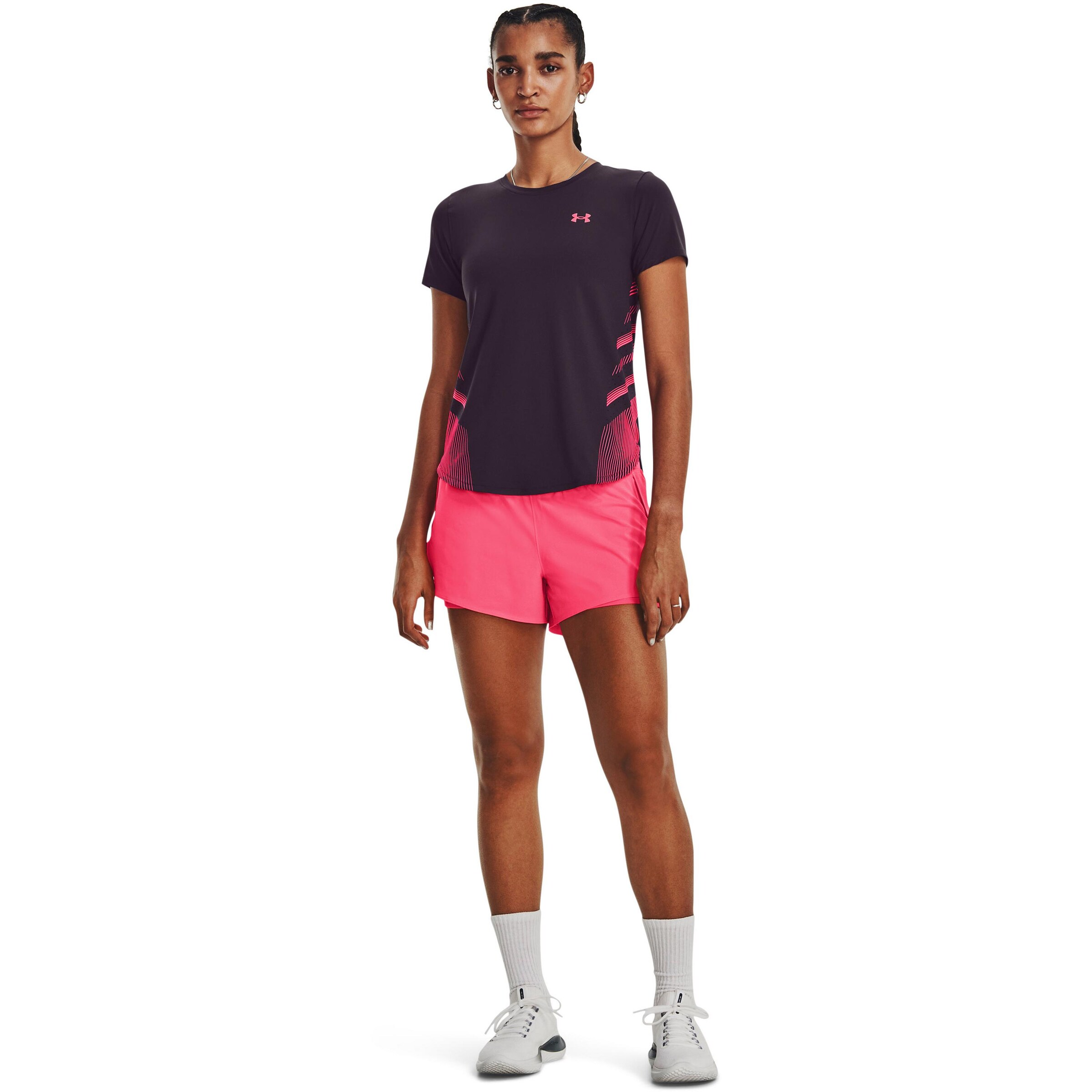 UNDER ARMOUR Sportshirt in Lila