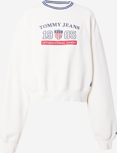 Tommy Jeans Sweater majica 'ARCHIVE GAMES' u mornarsko plava / crvena / bijela, Pregled proizvoda