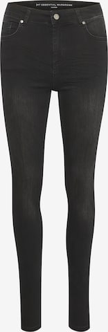 My Essential Wardrobe Skinny Jeans in Black: front