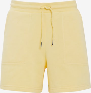 Regular Pantalon 'Spencer' Threadbare en jaune : devant