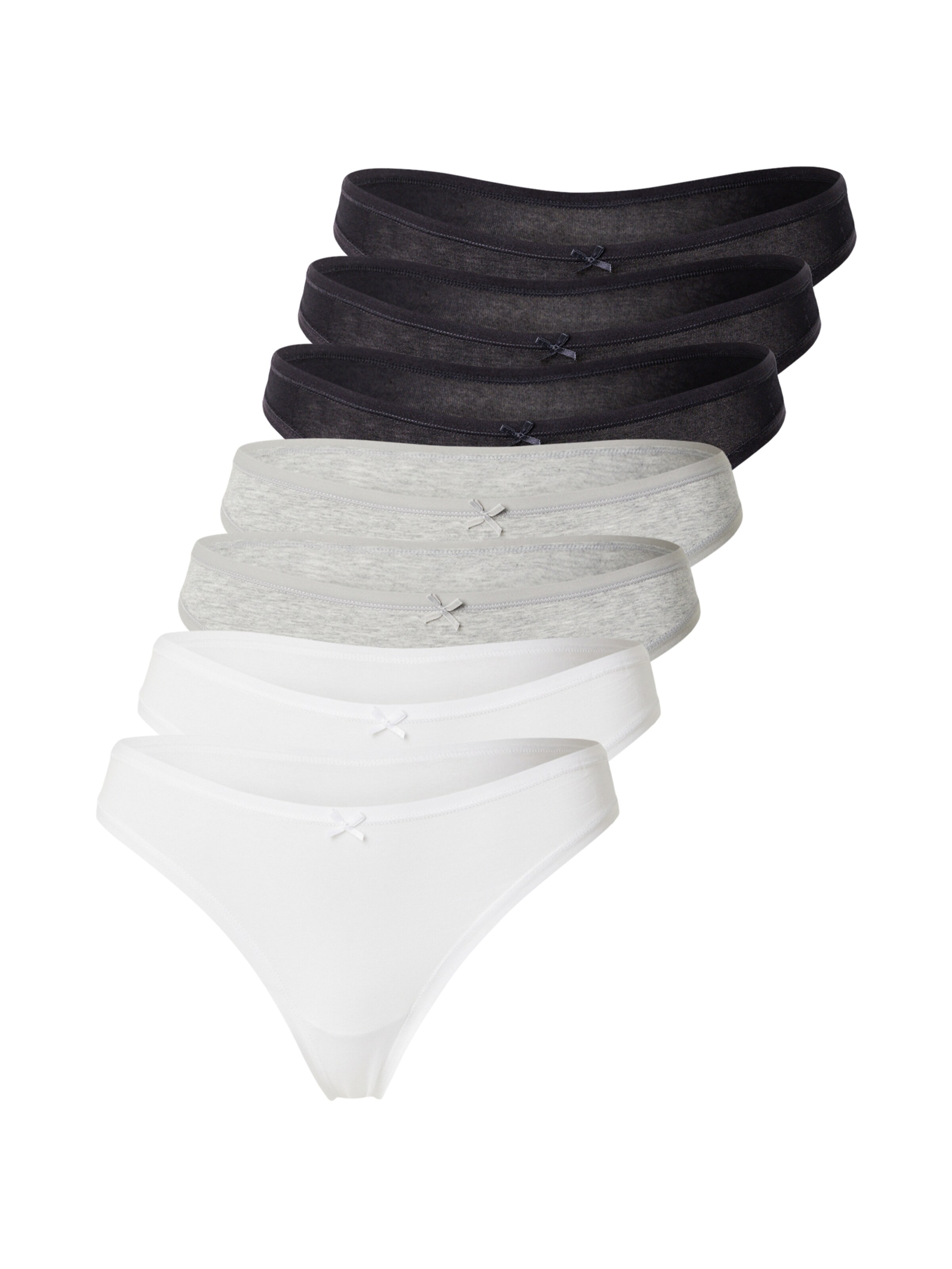 ETAM String 'Jack' in Grey: front