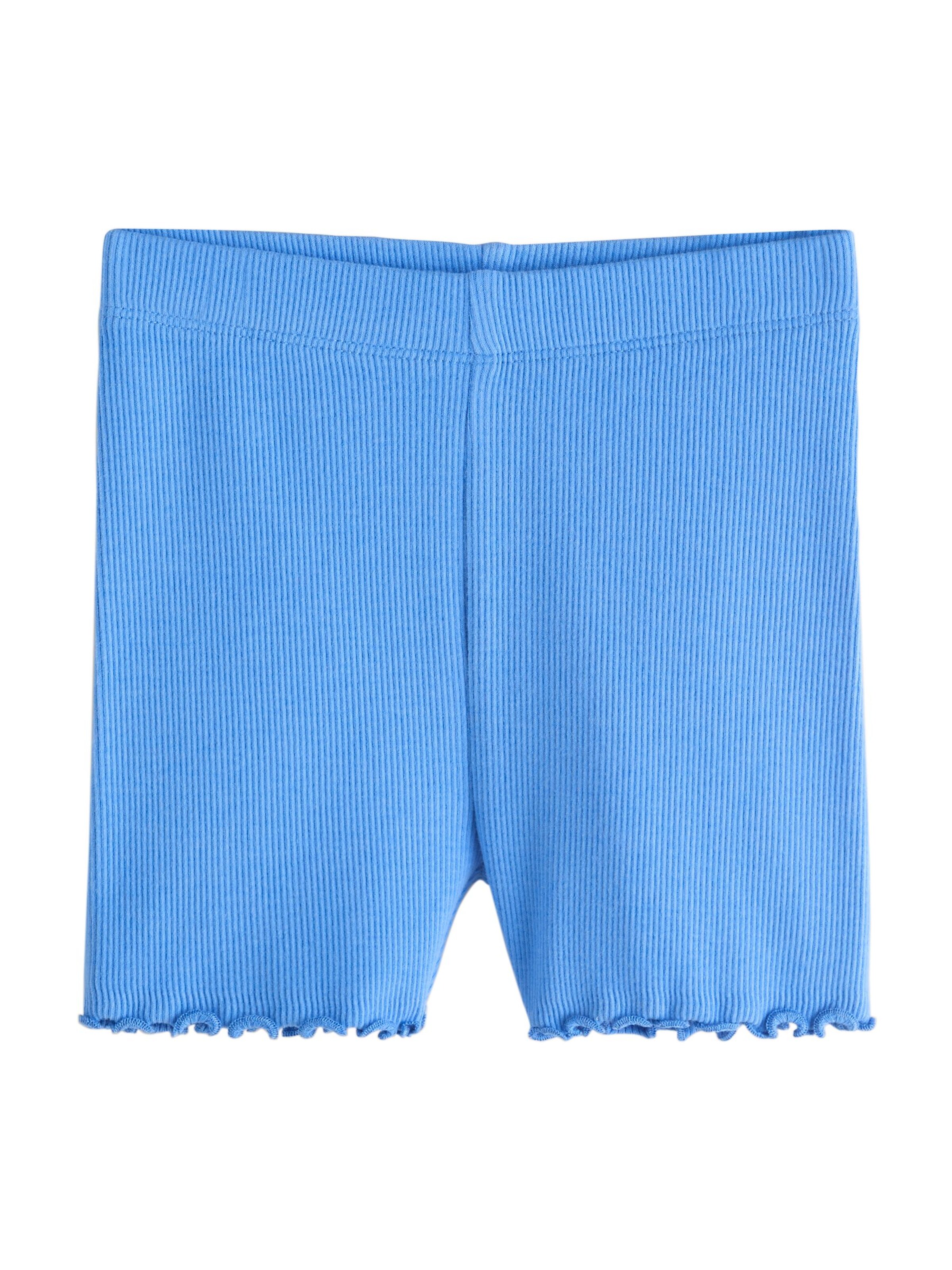Next Skinny Shorts in Blau