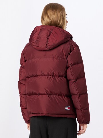 Tommy Jeans Winterjas 'ALASKA' in Rood