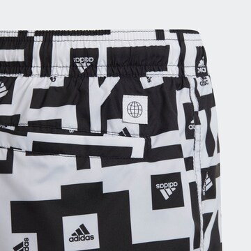 ADIDAS PERFORMANCE Regular Athletic Swimwear 'Must Have Graphic' in White