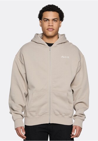 Pegador Sweatjacke in Grau: Vorderseite