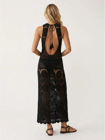 Miss June - Vestido 'Robe Longue Angel' em preto