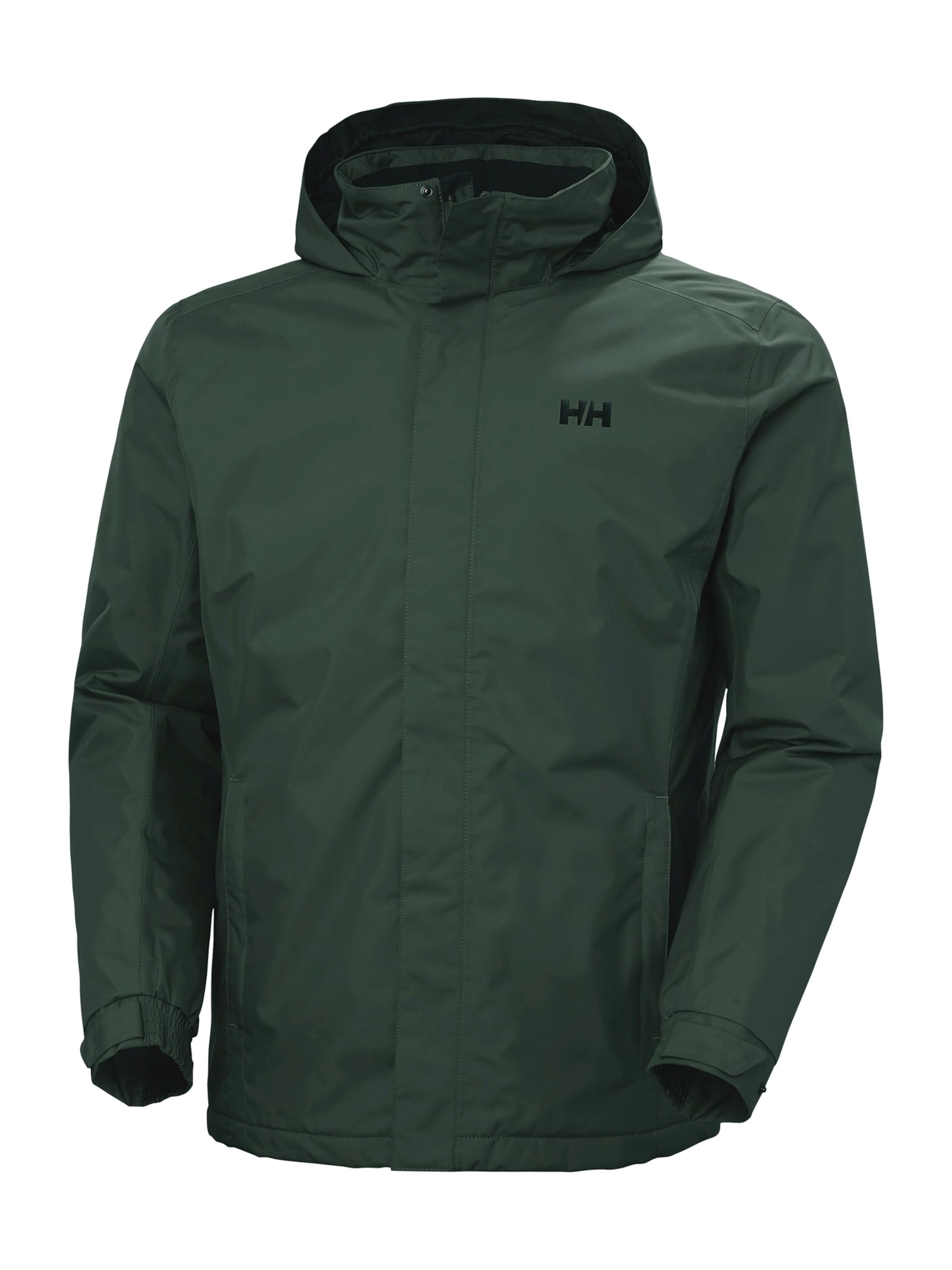 Veste outdoor 'DUBLINER' HELLY HANSEN en vert : devant