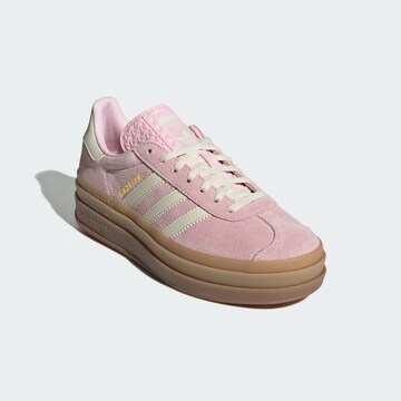 Baskets basses 'Gazelle Bold' ADIDAS ORIGINALS en rose