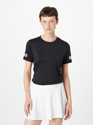 T-shirt fonctionnel BJÖRN BORG en noir : devant