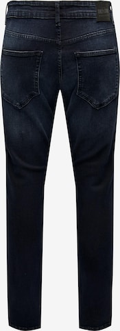 Only & Sons - Skinny Calças de ganga 'Loom' em azul