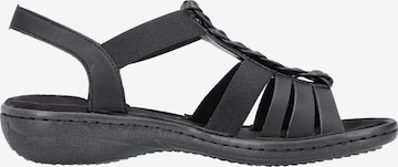 Rieker Sandal i svart