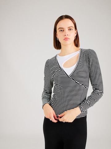 Dorothy Perkins Shirt in Zwart: voorkant