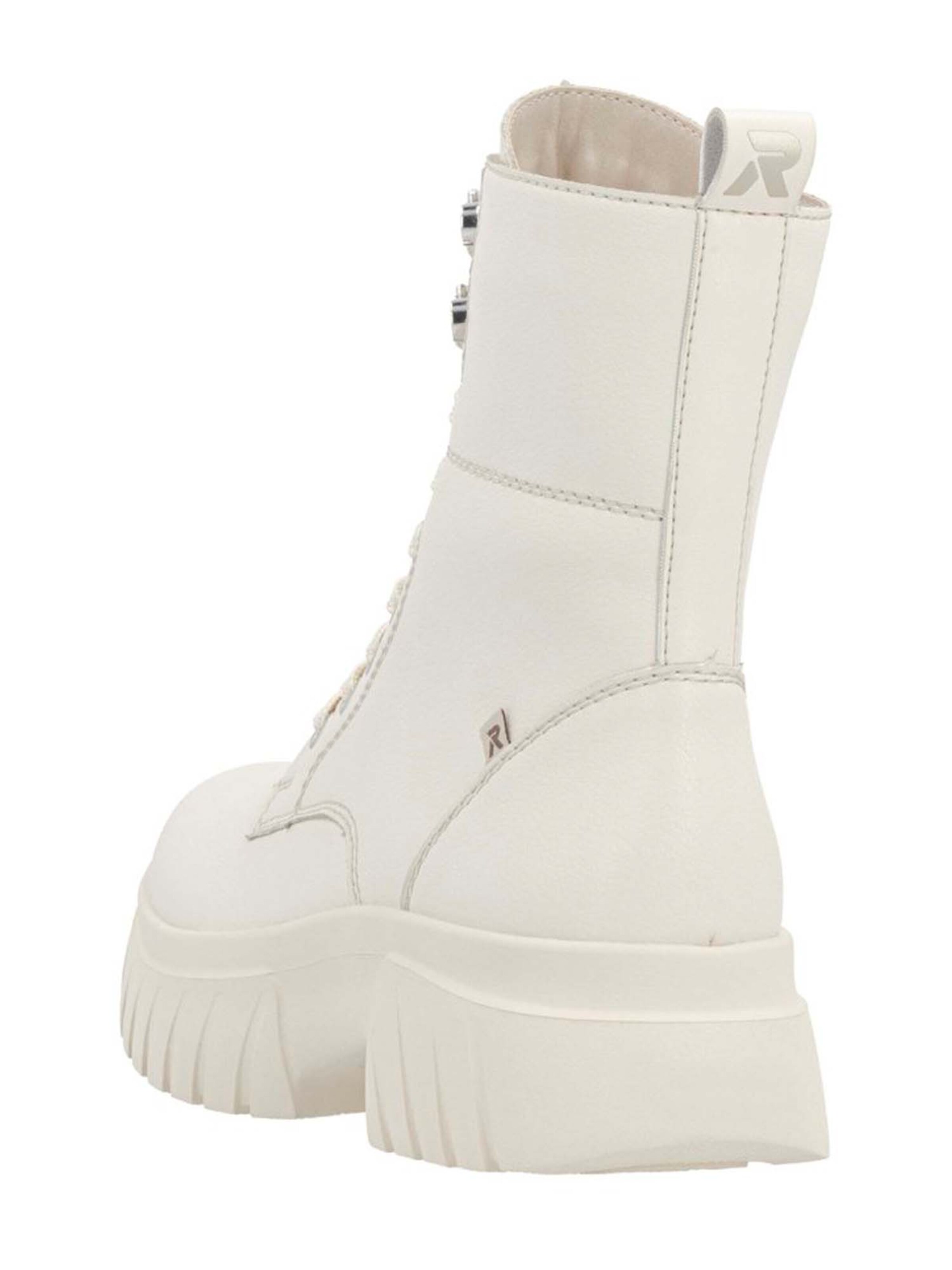 Rieker Sport Schnürstiefelette in Weiß